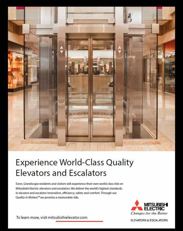 Mitsubishi Electric Elevator Ad - Studio 101 West Photography Architectural Photography - Commercial Elevator Photography - Studio 101 West Photography