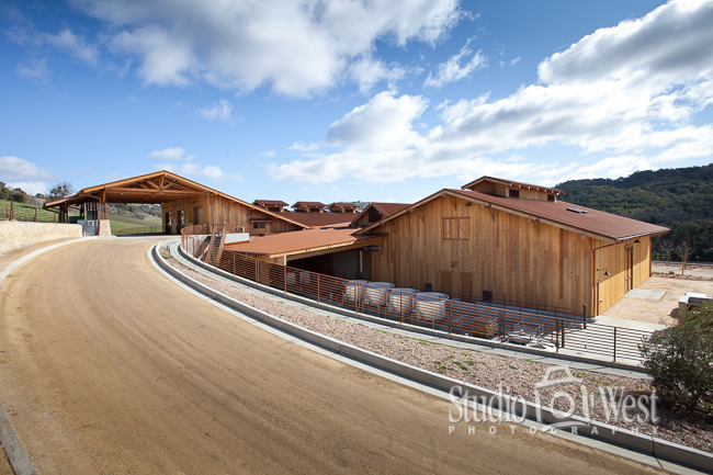 Winery Architecture Photography - Paso Robles Winery Photography - Studio 101 West Photography