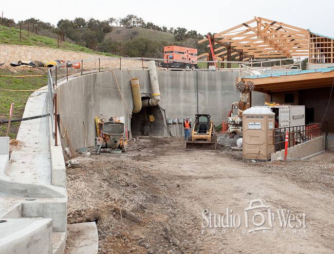 Construction Phases Photographer - Paso Robles Winery Photography - Studio 101 West Photography