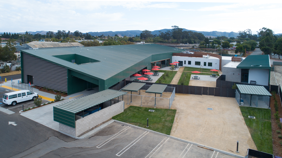 Garcia Achitecture + Design - San Luis Obispo Homeless Shelter - Drone Photography - Studio 101 West Photography