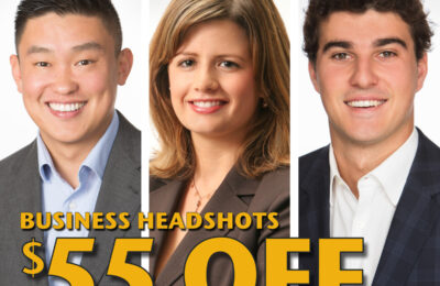 Half off Business Portraits - Business Headshots - Head Shots - Studio 101 West Photography