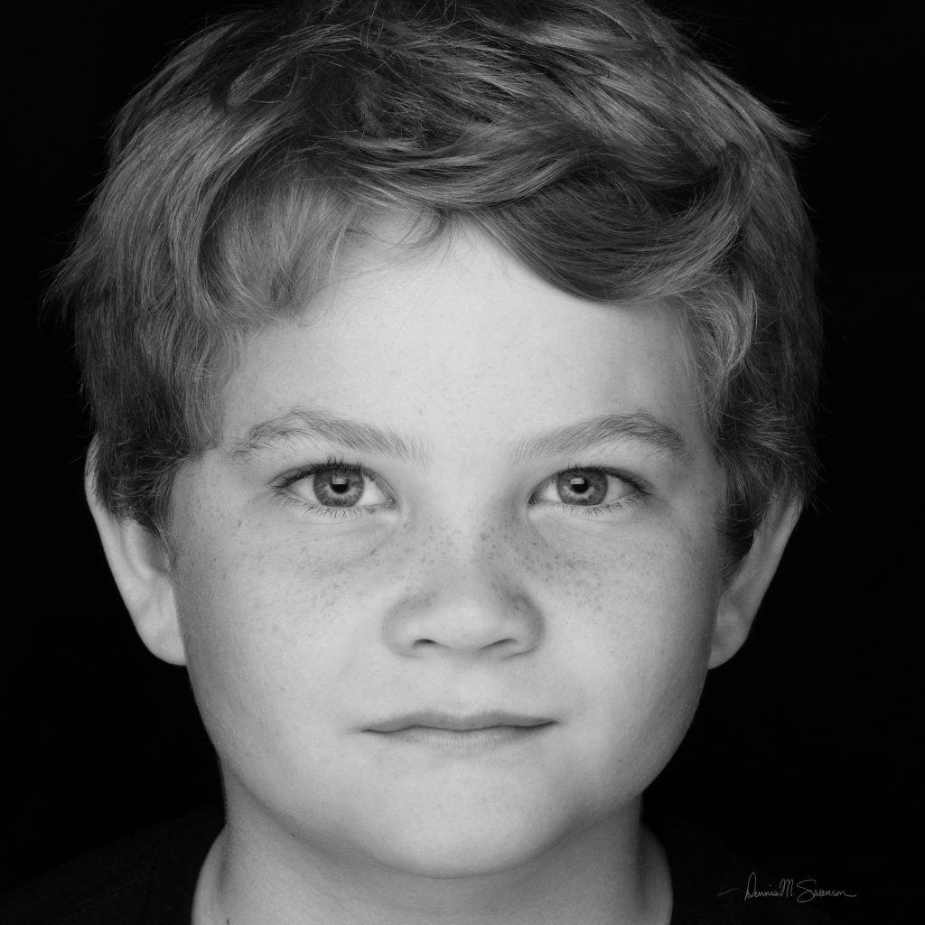 Age of Innocence - Black and White Fine Art Portrait - Children's Fine Art Portraits - Studio 101 West Photography