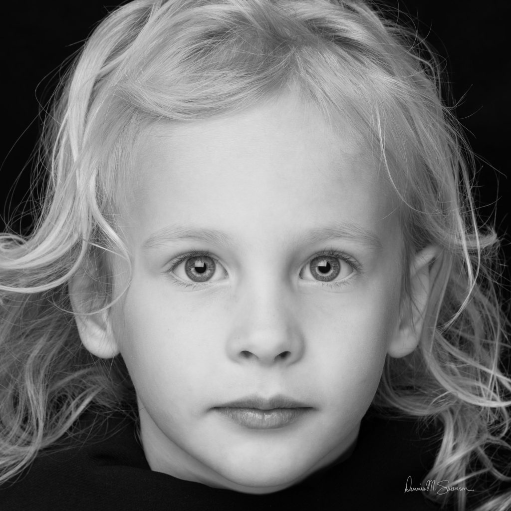 Kid's Photos - Age of Innocence - Black and White Fine Art Portrait - Children's Fine Art Portraits - Studio 101 West Photography