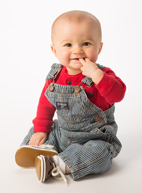 Atascadero Portrait Studio - One Year Old Baby Photo Shoot - Studio 101 West Photography