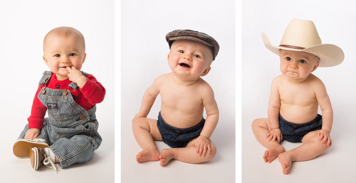 Atascadero Portrait Studio Baby One Year Photographs - Studio 101 West Photography