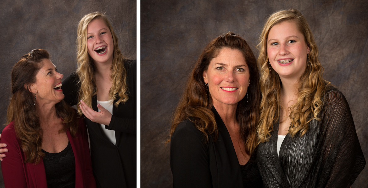 Atascadero Family Portrait Photography - Mother daughter portrait - Studio 101 West Photography