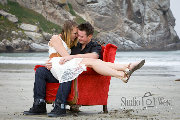 Bri and Nick came up from Westlake for an awesome engagement portrait session out at Moro Bay. They were so excited about their photography that they book me to shoot their wedding over a year in advance. We had a blast during the photo shoot on the beach and the dunes near Morro Rock and, at times were we were quite a distraction to the surfers and passerby's. Bri and Nick came up from Westlake for an awesome engagement portrait session out at Moro Bay. They were so excited about their photography that they book me to shoot their wedding over a year in advance. We had a blast during the photo shoot on the beach and the dunes near Morro Rock and, at times were we were quite a distraction to the surfers and passerby's.