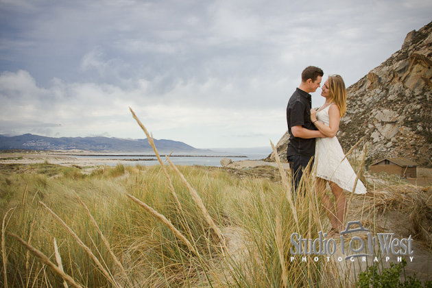 Bri and Nick came up from Westlake for an awesome engagement portrait session out at Moro Bay. They were so excited about their photography that they book me to shoot their wedding over a year in advance. We had a blast during the photo shoot on the beach and the dunes near Morro Rock and, at times were we were quite a distraction to the surfers and passerby's. Bri and Nick came up from Westlake for an awesome engagement portrait session out at Moro Bay. They were so excited about their photography that they book me to shoot their wedding over a year in advance. We had a blast during the photo shoot on the beach and the dunes near Morro Rock and, at times were we were quite a distraction to the surfers and passerby's.