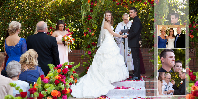 wedding ceremony photos - wedding album - North Ranch Country Club wedding - Studio 101 West, Atascadero CA