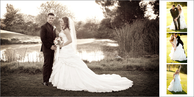 North Ranch Wedding Photos - Dennis Swanson wedding photographer - wedding album -Studio 101 West, Atascadero CA