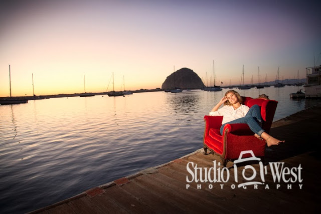 morro rock senior pictures - beach portraits - senior portrait - atascadero - studio 101 west photography