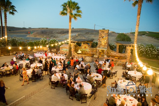 Wedding Reception at Tobin James Winery Wedding Reception in Wine Country