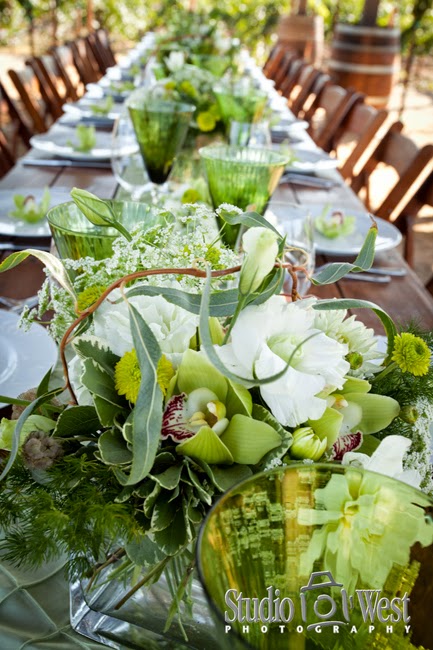 J & J Cellars - Wedding Table at Winery - studio101west photography J & J Cellars - Central Coast Wedding Photography - San Miguel Wedding Photographer - Vineyard Wedding Photography - Studio 101 West Photography