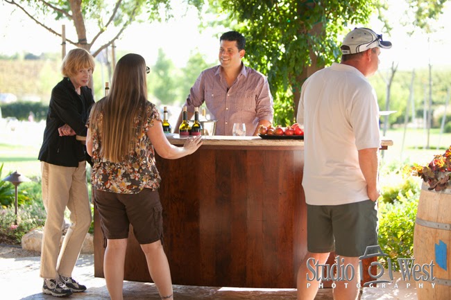 J & J Cellars Winery - Wine Bar at Wedding - studio101west photography J & J Cellars Winery Photographer - San Miguel Wedding Photographer - Vineyard Wedding Photography - Studio 101 West Photography