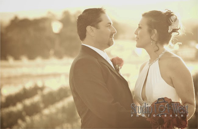 Vina Robles Winery - Bride and Groom at Sunset - studio101west photography Vina Robles Winery - San Luis Obispo Wedding Photographer - Paso Robles Wedding Photographer - Studio 101 West