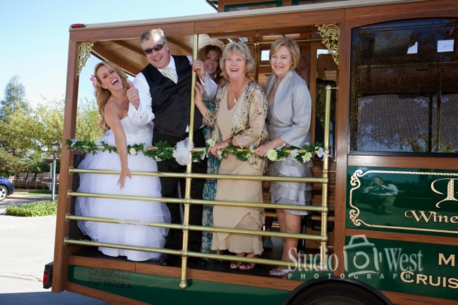 Eberle Winery - Wedding Trolley - studio101west photography Eberle Winery - Paso Robles Wedding Photographer - Central Coast Wedding Venue Photography - Studio 101 West