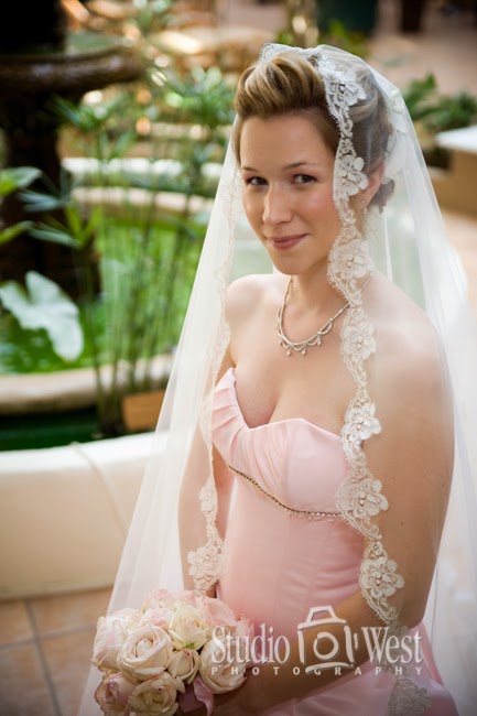 Embassy Suites Hotel - Bride in pink wedding dress - studio101west photography Embassy Suites Hotel Wedding photographer - Central Coast Wedding Photography - Hotel and Resort Weddings - Studio 101 West Photography