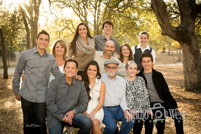 Atascadero Family Portraits Family Reunion Portraits - Winter Portrait in CA - Portrait Photographer - Studio 101 West Photography