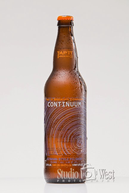 Tap-It Brewing company - Continum Beer Beer Bottle Photography - Commercial Photography - Product Photography - Studio 101 West Photography
