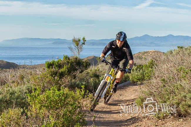 San Luis Obispo Commercial Photographer Mountain Biking in Montana De Oro, California