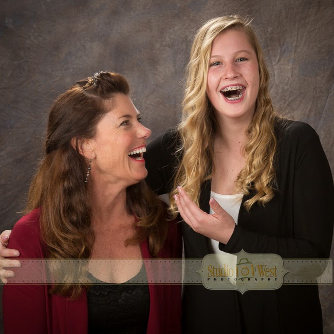 Atascadero Mother Daughter Studio Portrait Photographer Atascadero Portrait Photographers - Studio 101 West Photography