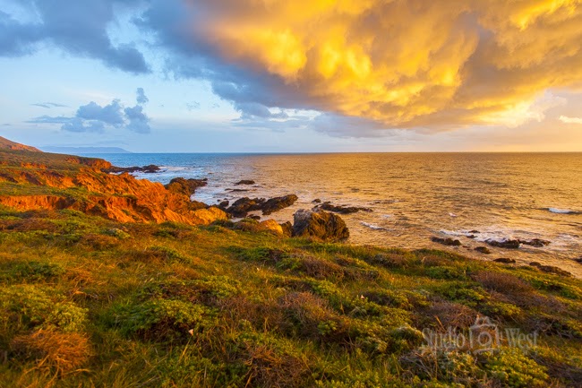 Haromony Headlands State Park Central Coast Stock Photography