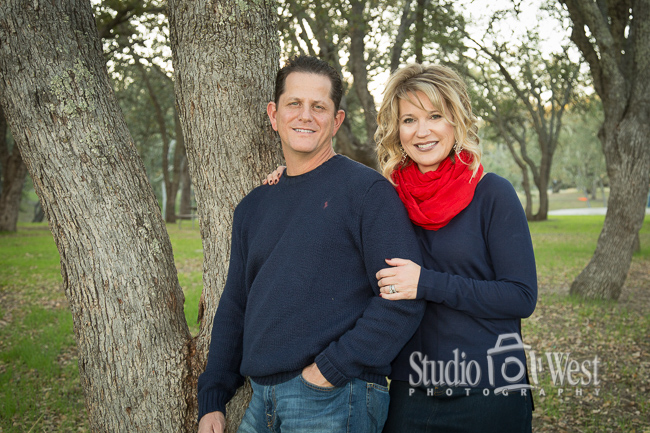 Family Portraits - Parents Christmas Family Portaits - Atascadero Portrait Studio - Studio 101 West Photography