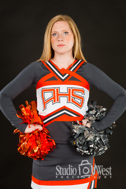 Cheerleader Senior Pictures Atascadero High School Senior Pictures - Senior Portrait Photographer - Studio 101 West Photography