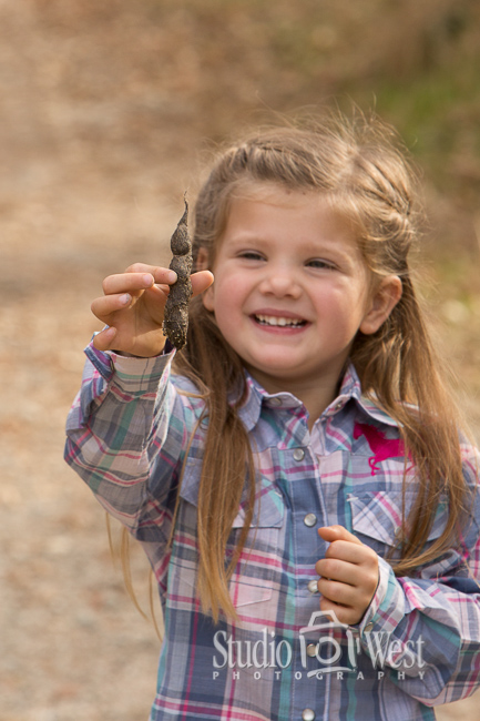 Funny grand daughter photoshoot Outdoor Family Portrait - Paso Robles Family Portraits - Studio 101 West Photography