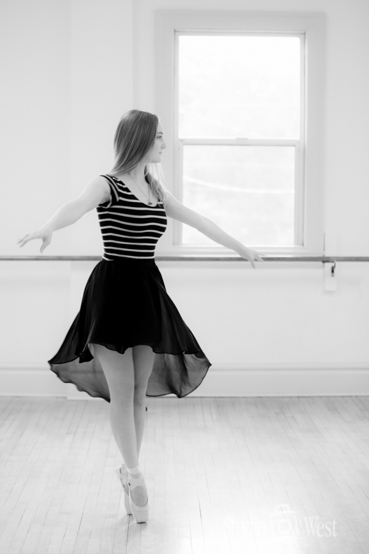 Ballet Dancer Senior Portrait Atascadero Ballet Dance Picture