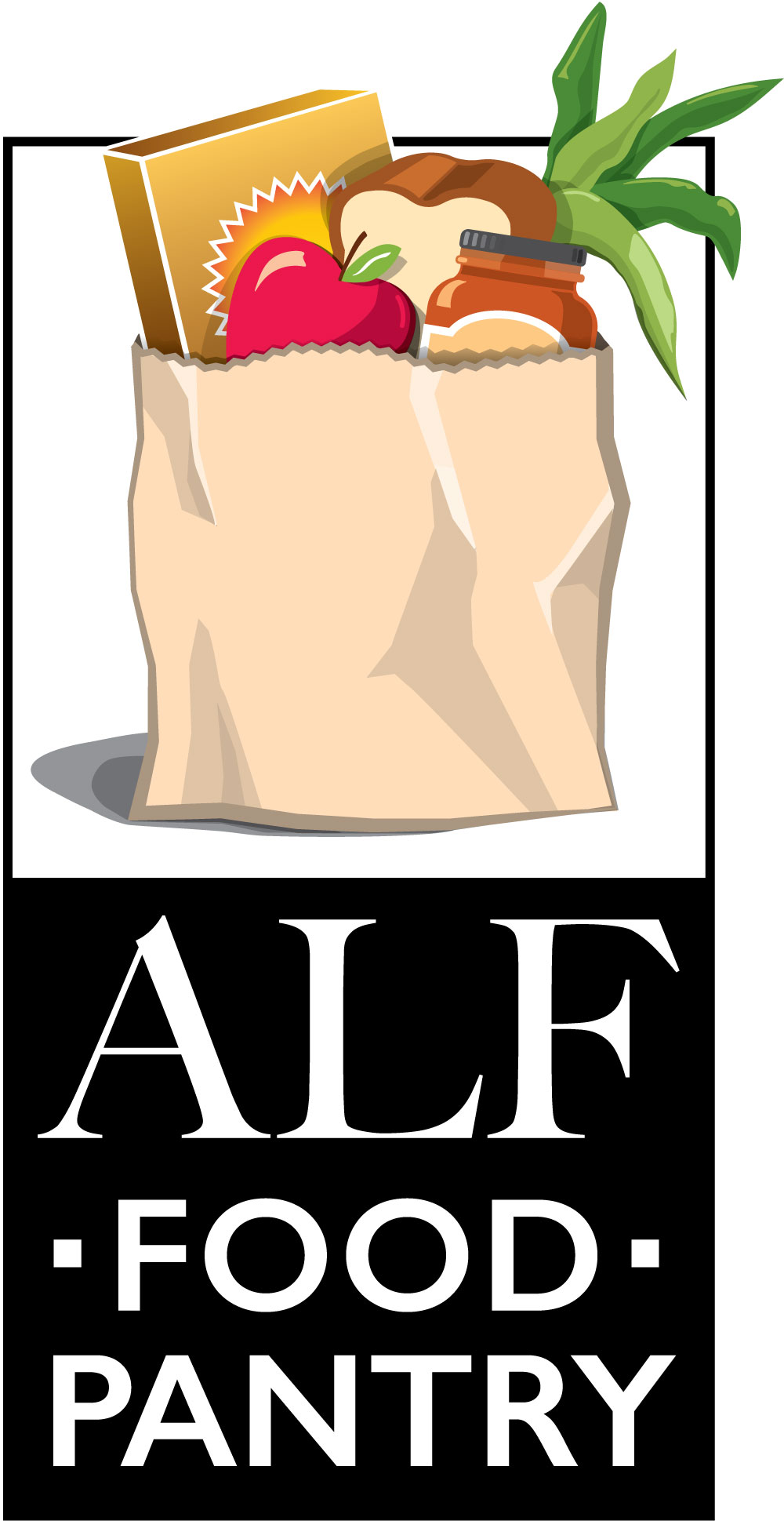 ALF Food Pantry New Logo - Studio 101 West Marketing and Design Graphic Design - Logo Design - Atascadero Food Pantry - ALF Food Pantry - Marketing Design - Graphic Designer - Identity Design - Studio 101 West Marketing and Design