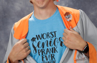 Worst Senior Prank Ever #Quarantine - Best of 2020 - Best of a Bad Year - Studio 101 West Photography - Pandemic